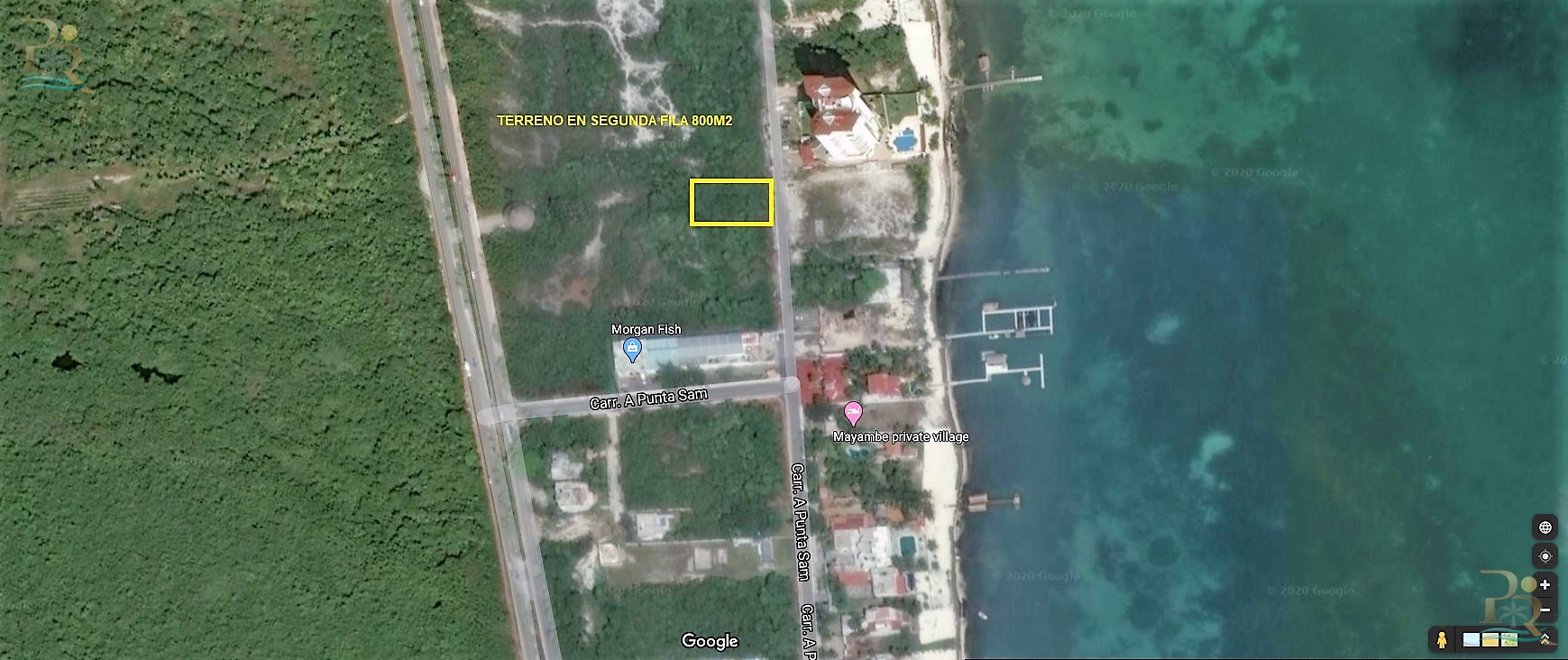 Property gallery ACROSS FROM THE OCEAN LAND: 800 m2 FOR RESIDENTIAL OR TOURISTIC DEVELOPMENT IN THE MEXICAN CARIBBEAN
